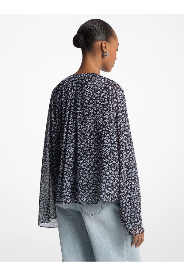 Blusa Floral Georgette