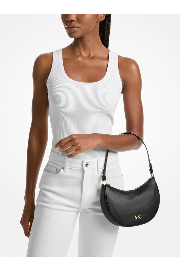 Bolsa De Ombro Kyla Pequena De Couro