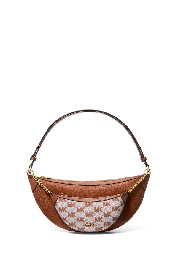 Bolsa De Ombro Hollis Média De Couro