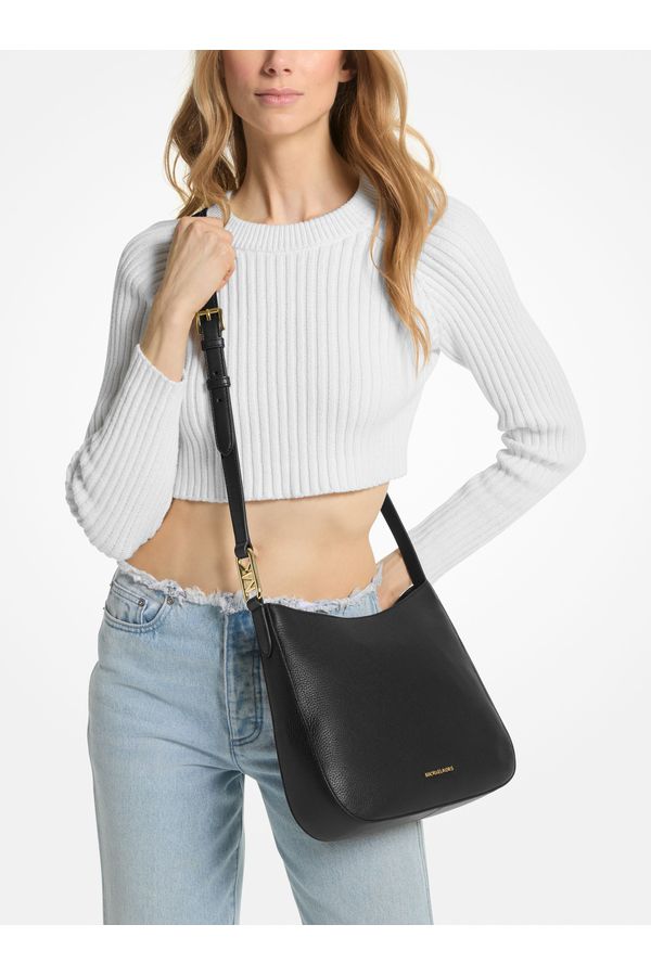 Bolsa Transversal Kensington Grande De Couro