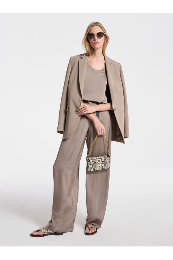 Blazer Mensy De Crepe