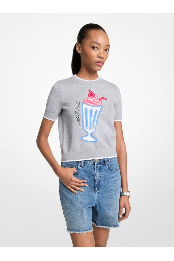 Camiseta Milkshake De Algodão