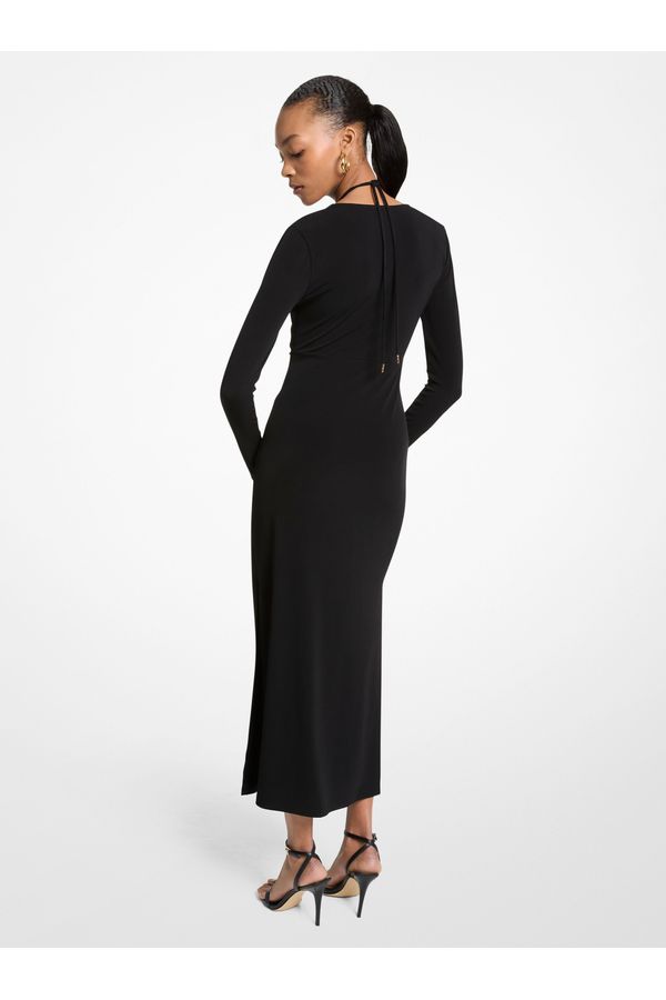 Vestido Midi De Manga Longa