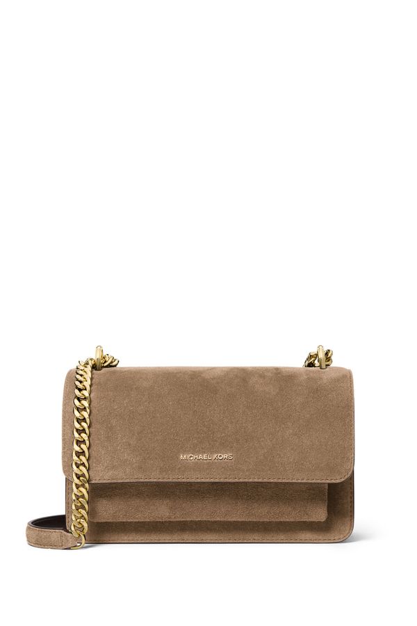 Bolsa De Ombro Claire Grande De Couro