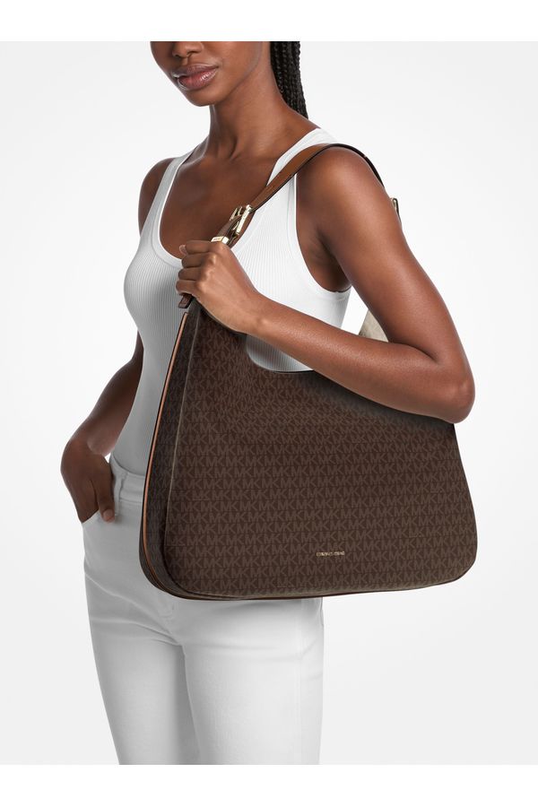 Bolsa De Ombro Nolita Logo Grande
