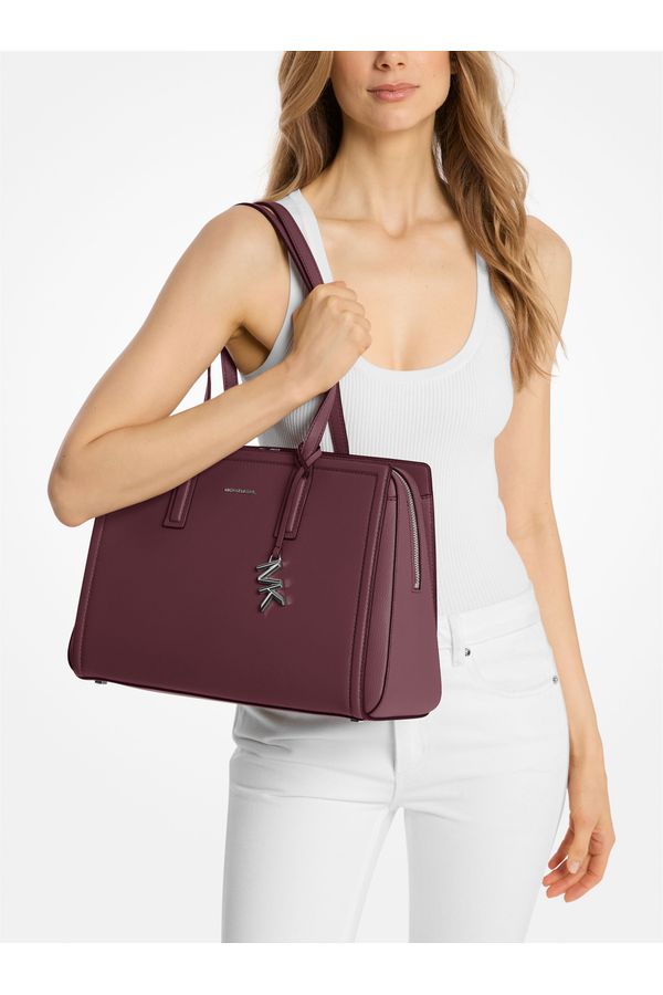 Bolsa Tote Laila Média De Couro