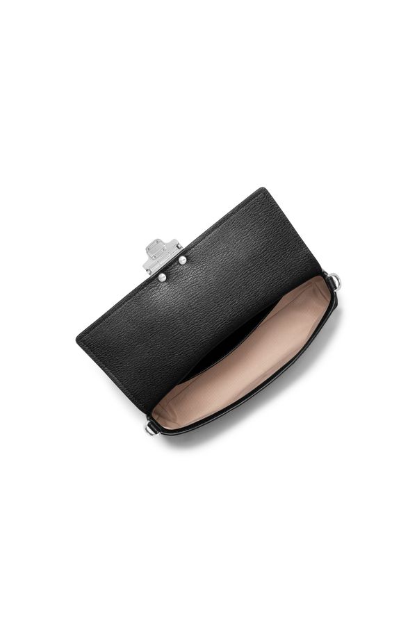 Bolsa Transversal Addie Média Em Couro