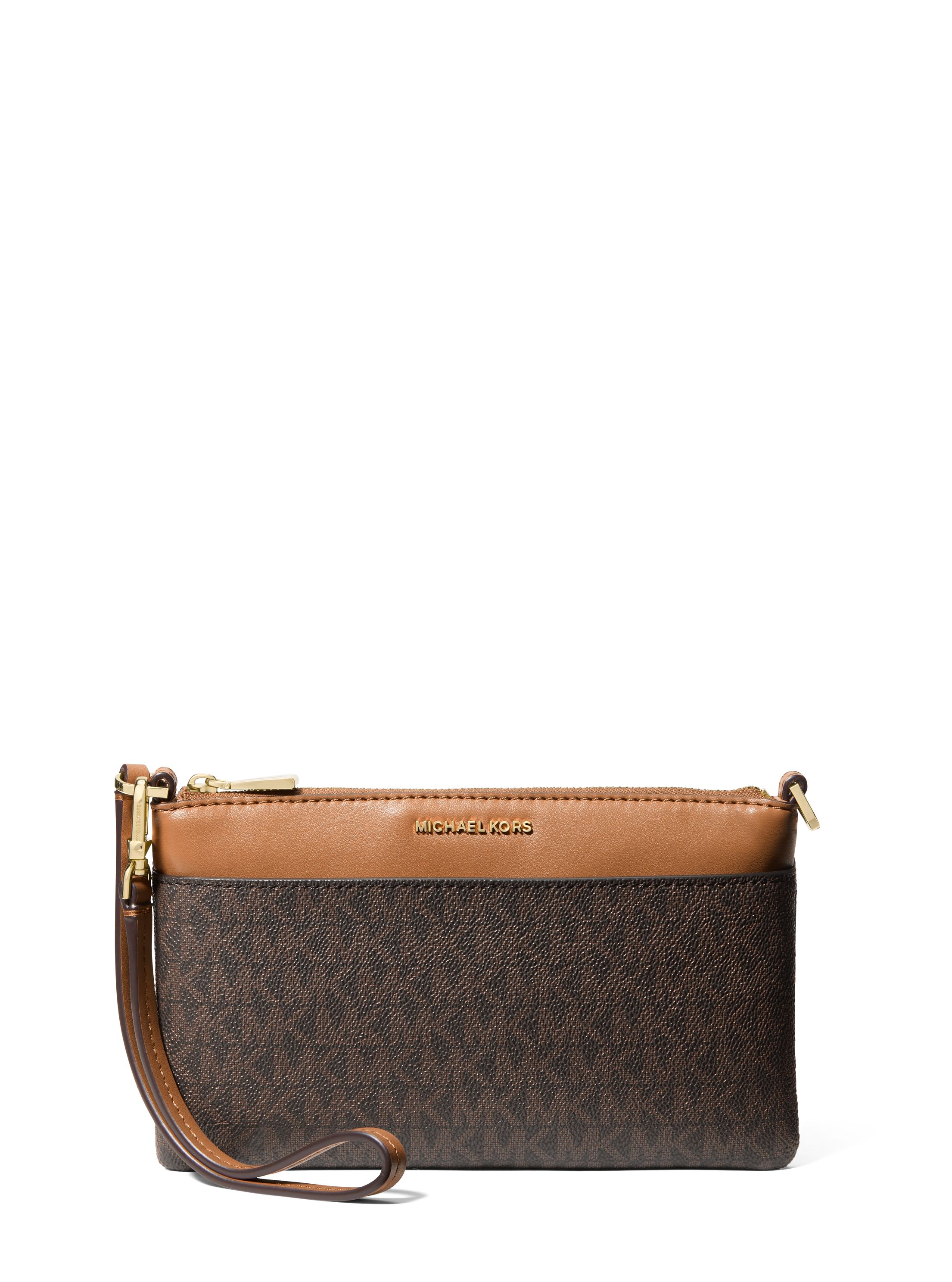 Carteira Jet Set Wristlet Logo