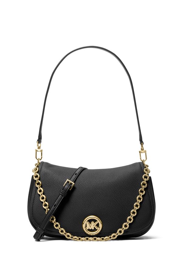 Bolsa De Ombro Nolita Média Em Couro