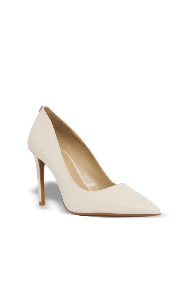 Scarpin alina flex de couro